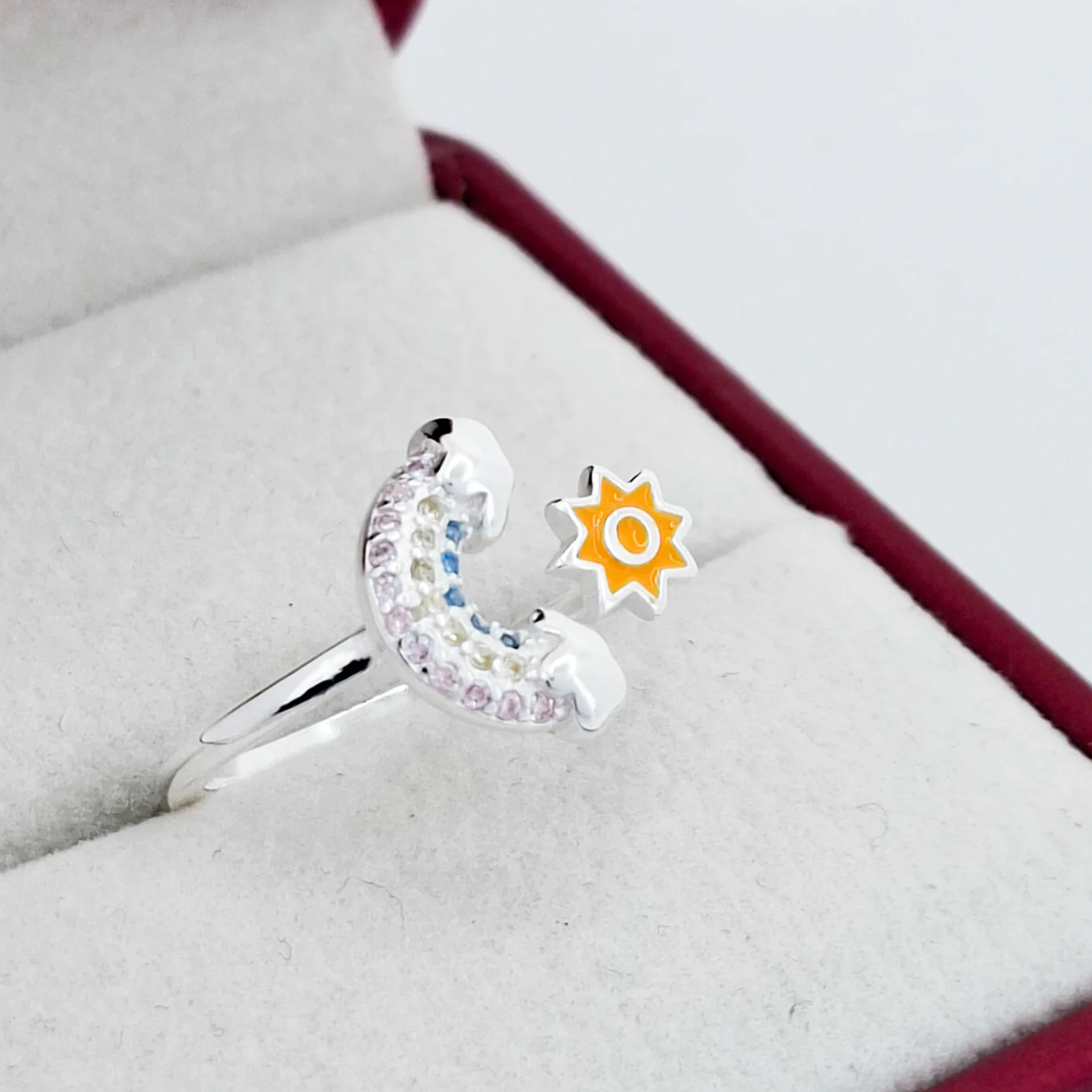 Anillo Arcoiris + Sol