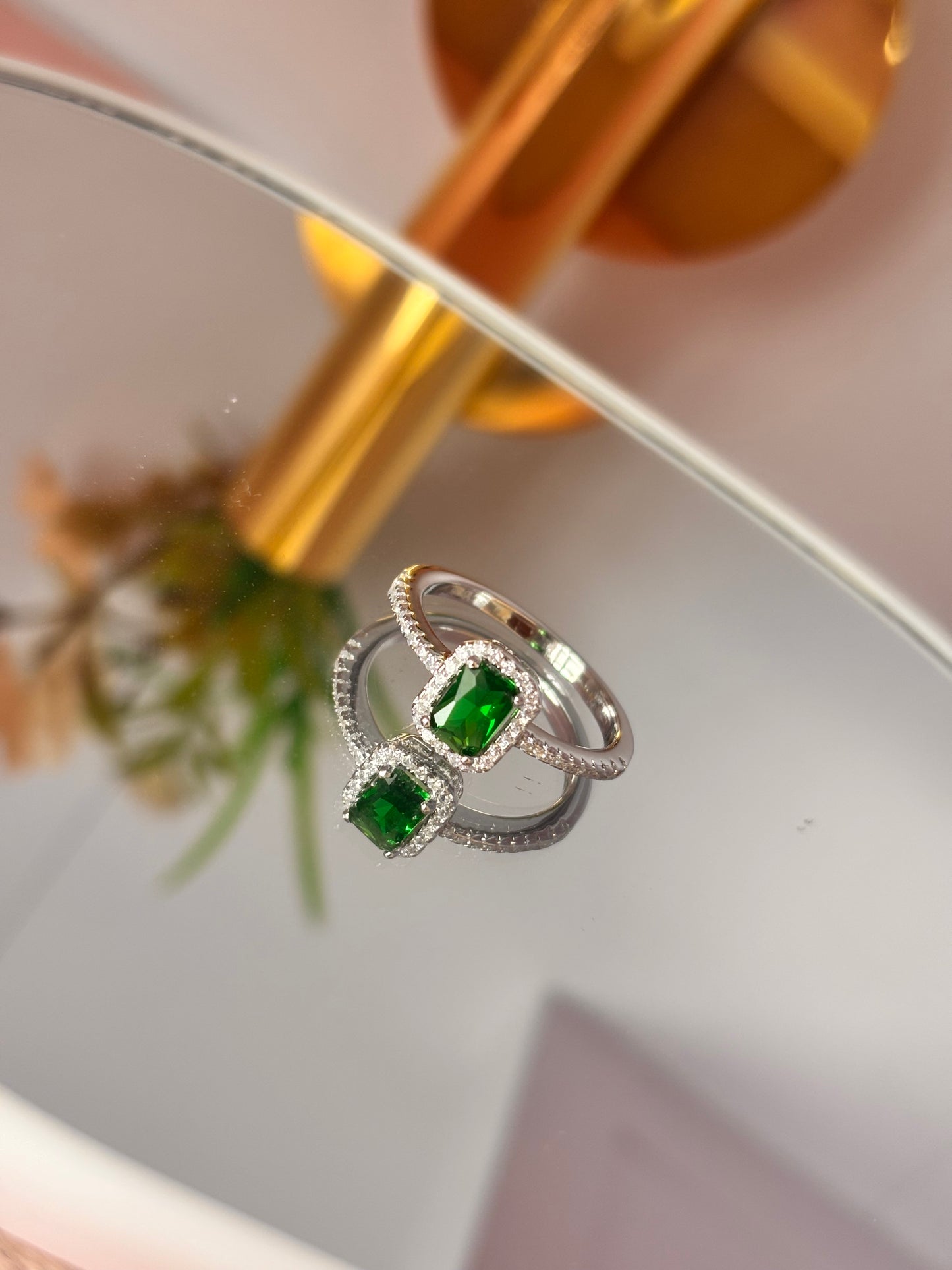 Anillo Piedra Esmeralda