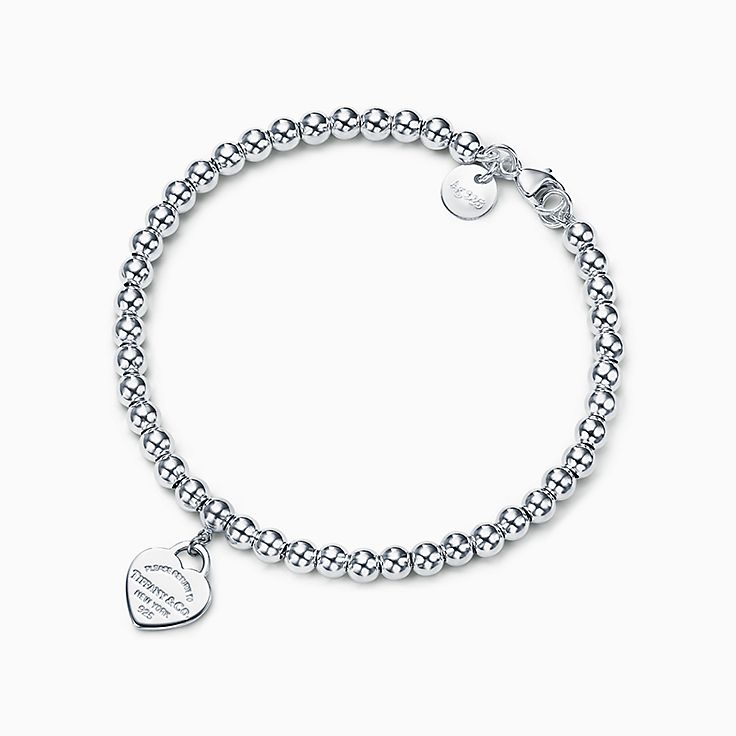 Pulsera cuentas y corazón