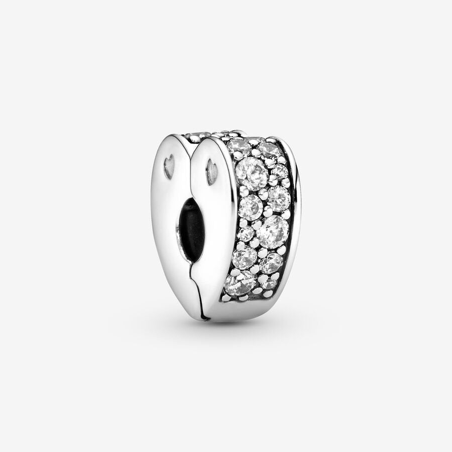 Zirconia Heart Clip