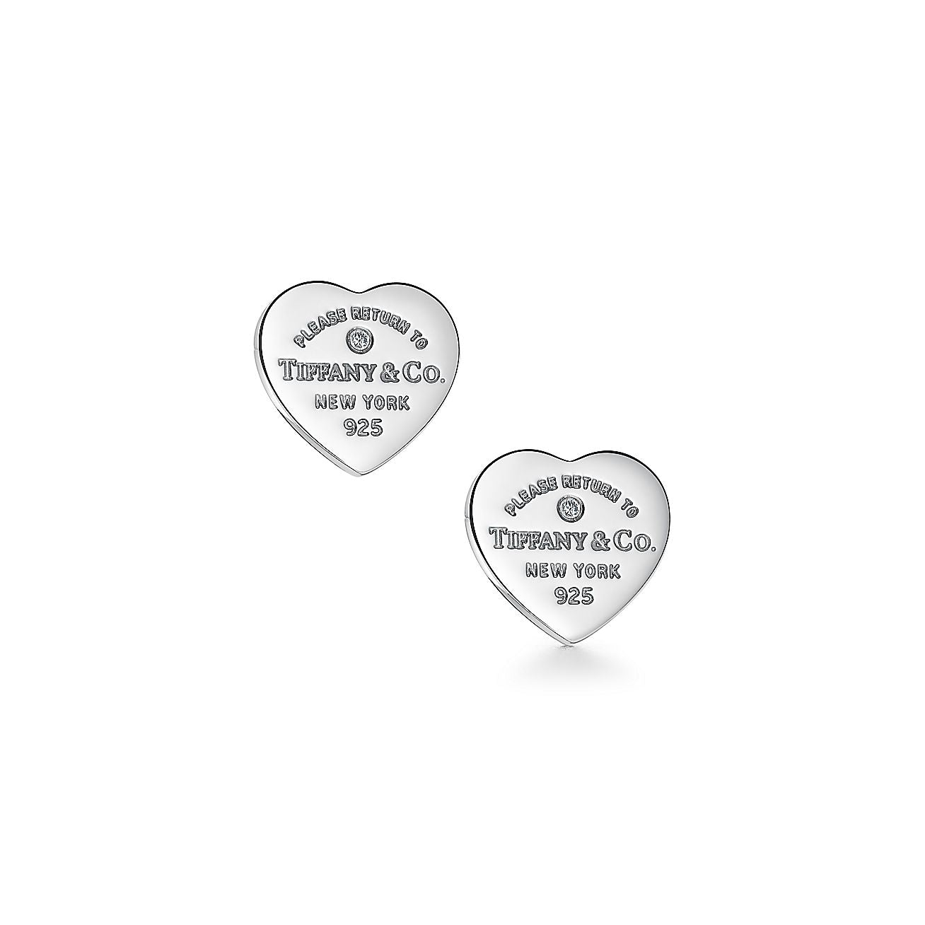 T&Co Classic Heart Earrings