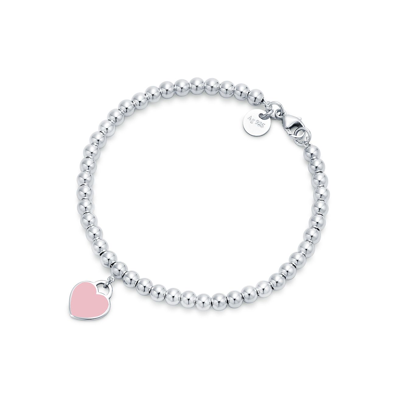 Pulsera cuentas y corazón