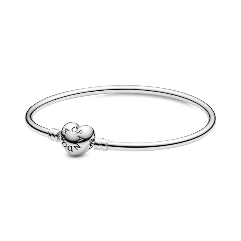 Rigid B. heart bracelet 