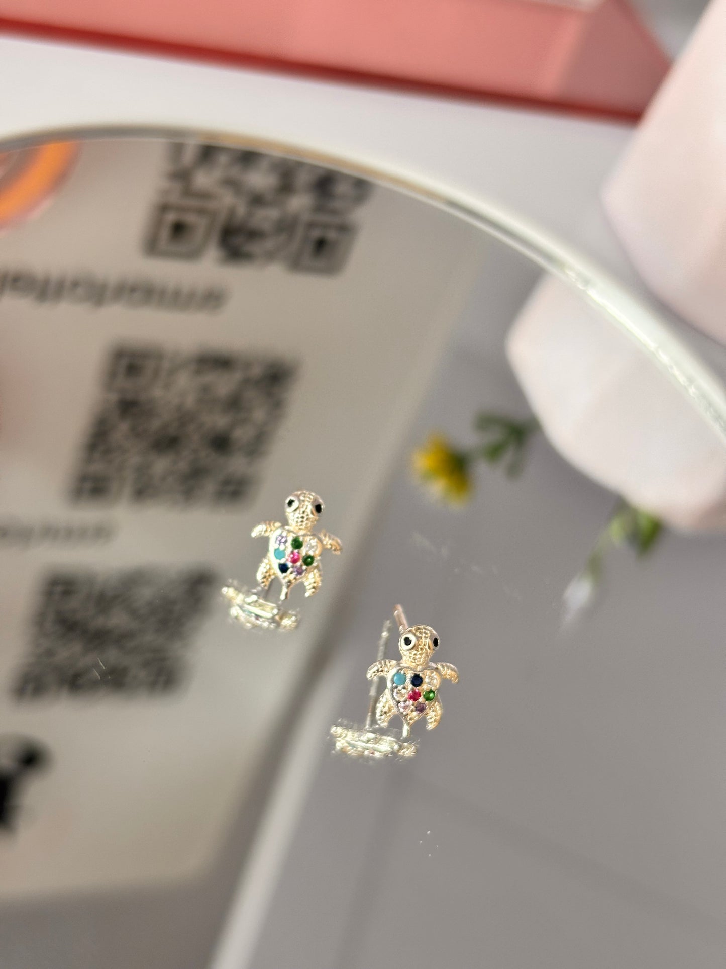 Aretes tortugas