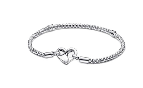 Heart Hook Clasp Bracelet