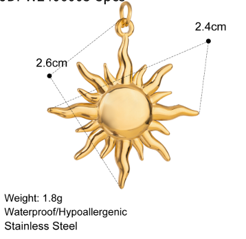 Dije Flamas de Sol