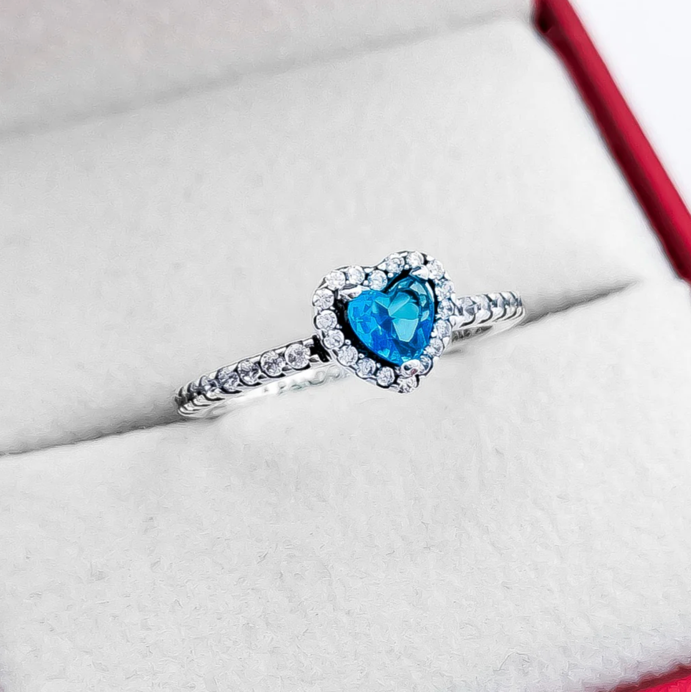 Anillo Elevado Azul