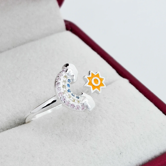 Anillo Arcoiris + Sol