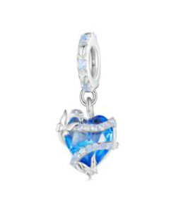 Blue Heart Pendant