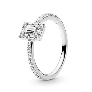 Anillo Cuadrado + zirconitas