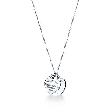 Collar doble corazón