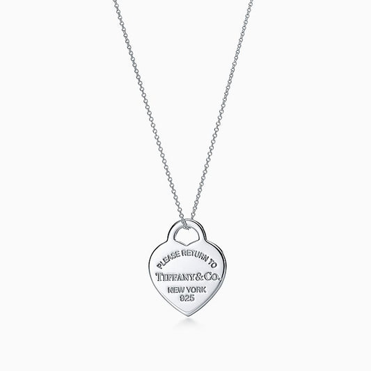 T&amp;C classic heart necklace