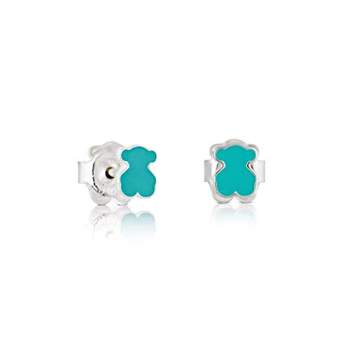 Aqua Bear Earrings