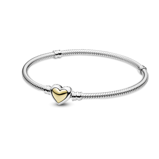 Heart Clasp Bracelet c. Golden 