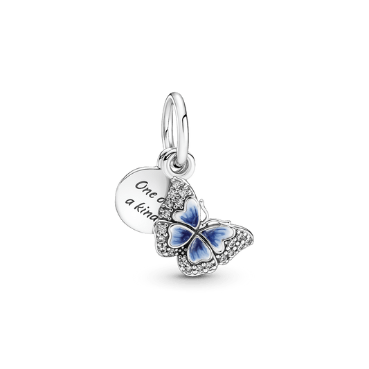 Blue Butterfly Pendant