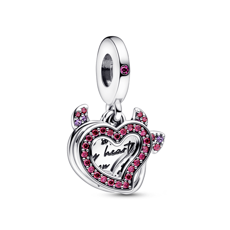 Evil Heart Double Pendant