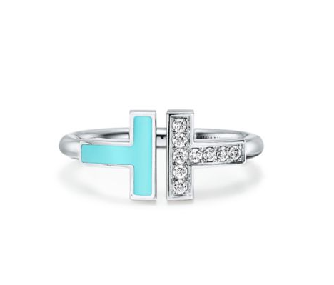 Turquoise "T" Ring