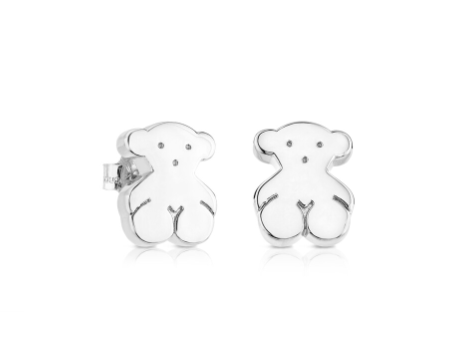 Aretes Osos Plata