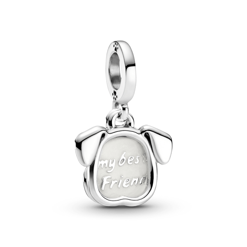 Dog silhouette pendant