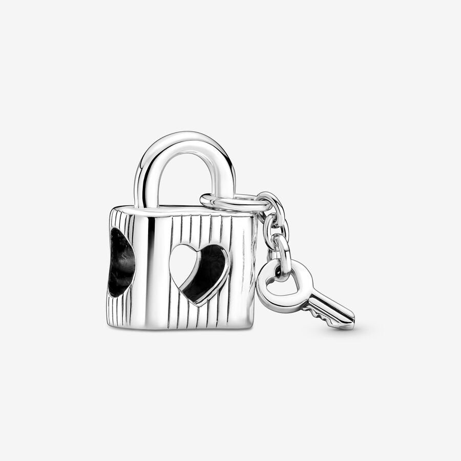 Padlock and Key Pendant