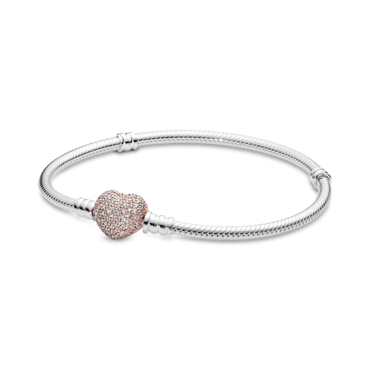 Zirconia Heart Bracelet